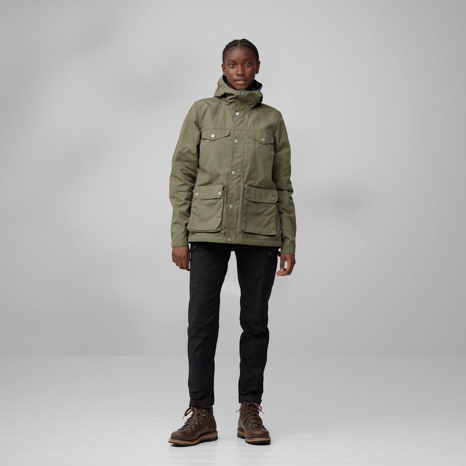 Fjällräven Women's Greenland Jacket Suede Brown 03