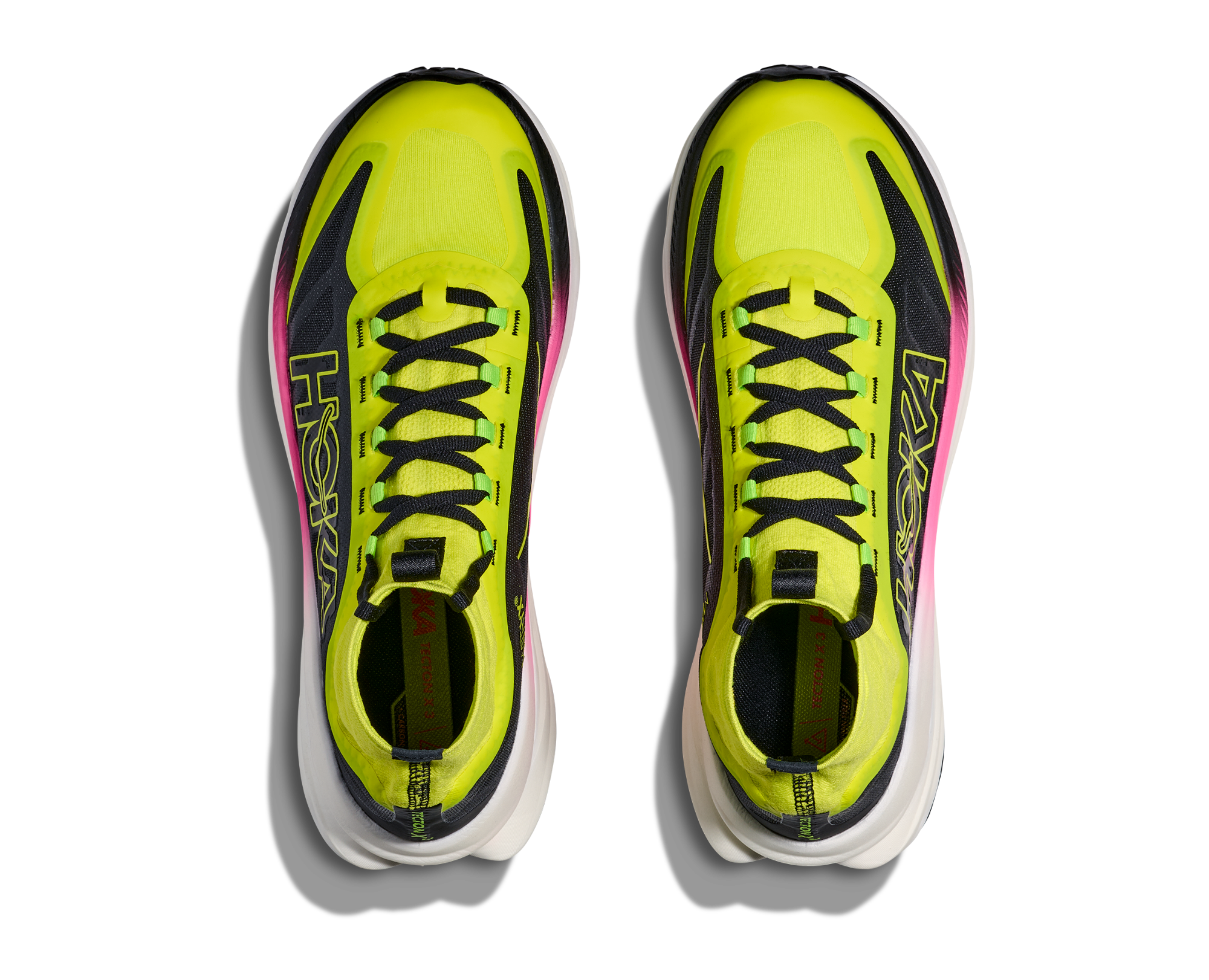 Hoka Men's Tecton X 3 NEON HOKA CITRUS / BLACK 02