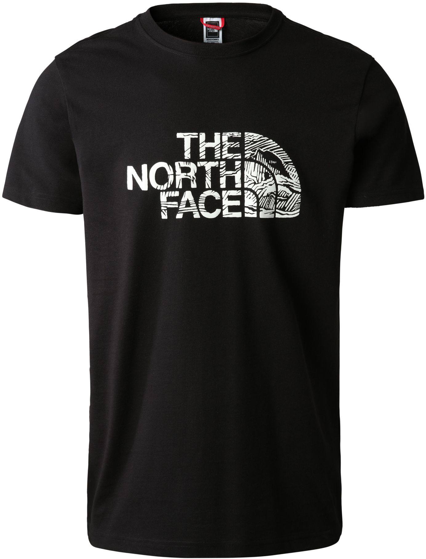 The North Face Men’s Woodcut Dome Tee Purple M