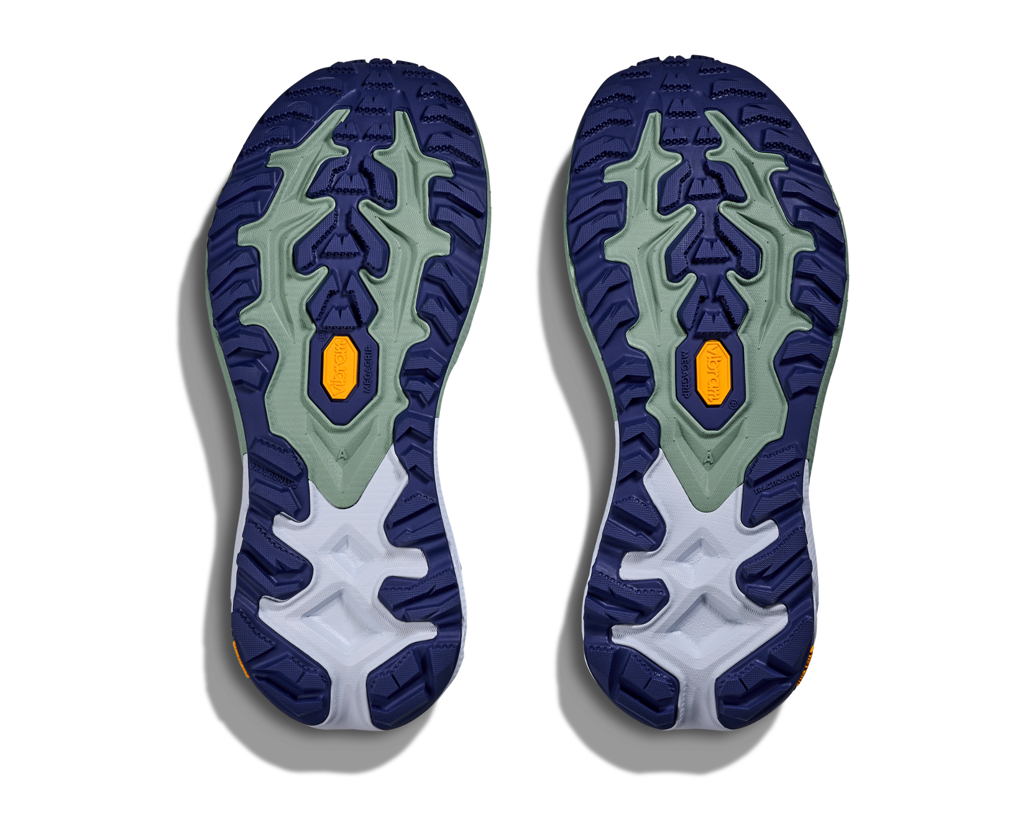 Hoka Women's Mafate 5 Ambient Blue / Rosemary 08