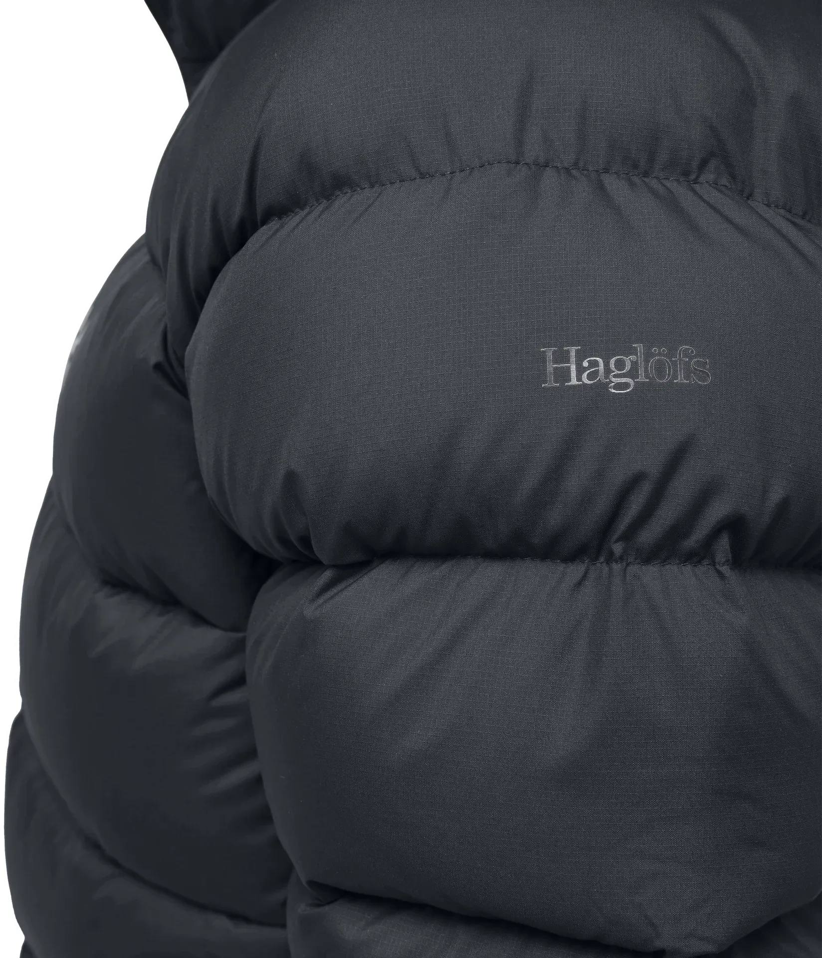 Haglöfs Women's Rosson Down Hood - Naisten untuvatakki Musta 10