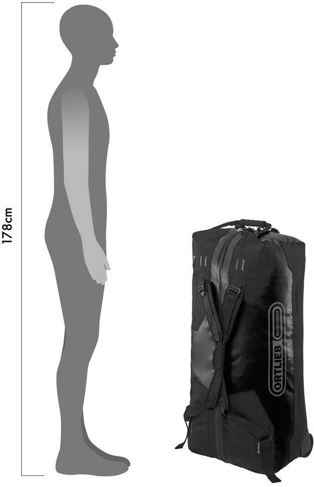 Ortlieb Duffle 110 RS Musta 02