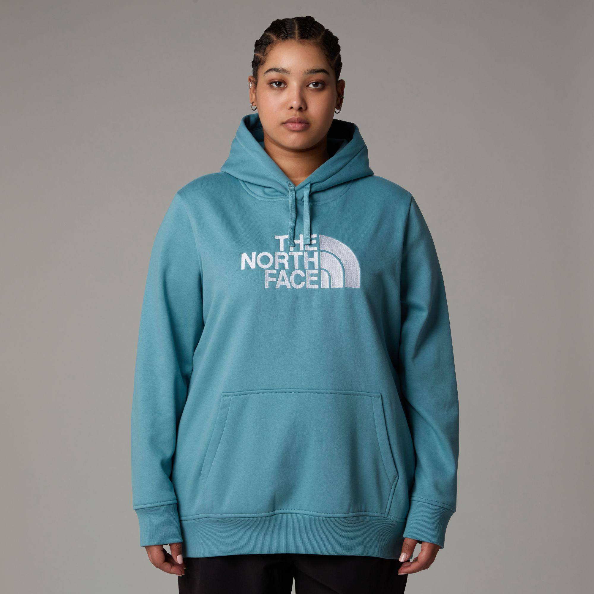 The North Face Women's Drew Peak Plus Hoodie Blue 05