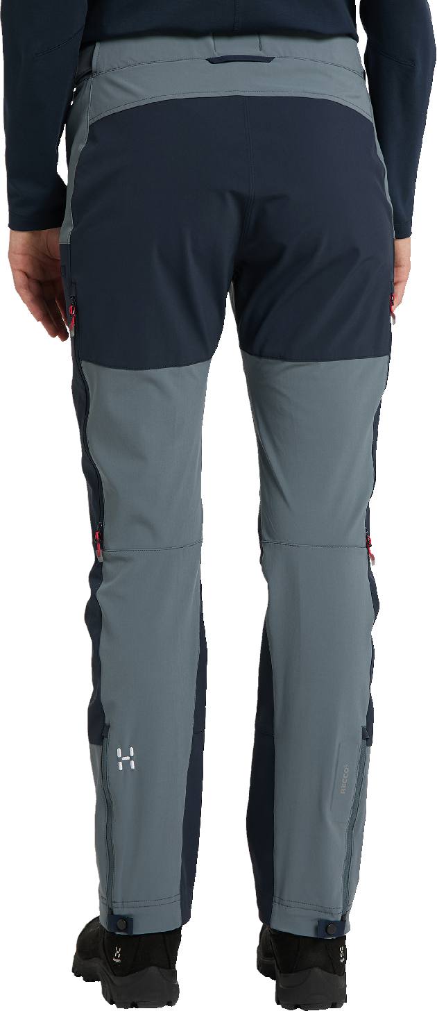 Haglöfs Women's ROC Sight Softshell Pant Steel Blue 08