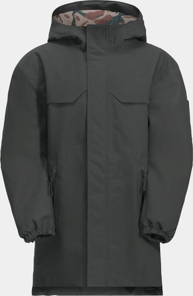 Jack Wolfskin Teen 2L Ins Parka G Musta / Grafiitti 01