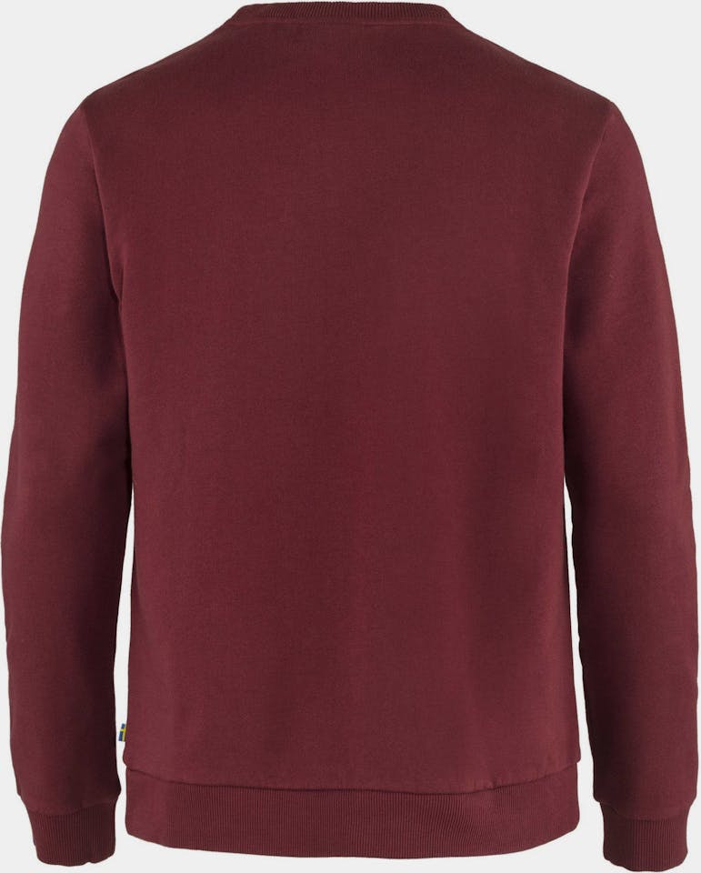 Fjällräven Logo Sweater ja Vardag 16 Terracotta 19