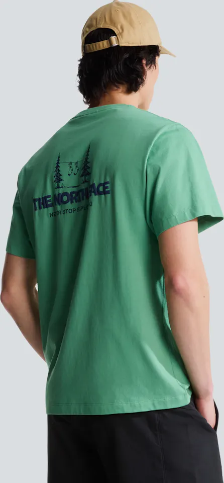 The North Face Men's Camping Relax Graphic Tee Algae 06