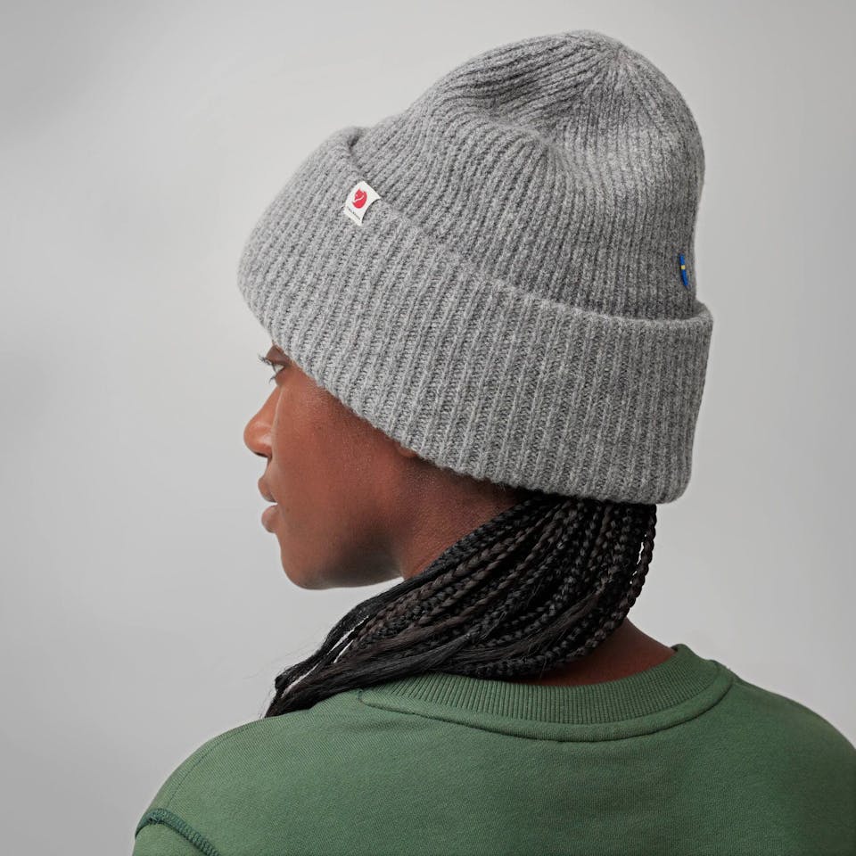 Fjällräven Heavy Beanie Dark Oak 06