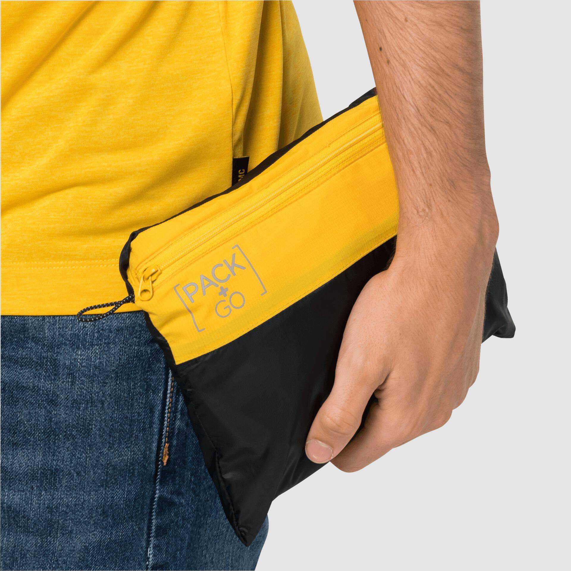 Jack Wolfskin Pack&Go Overhead M Keltainen 07