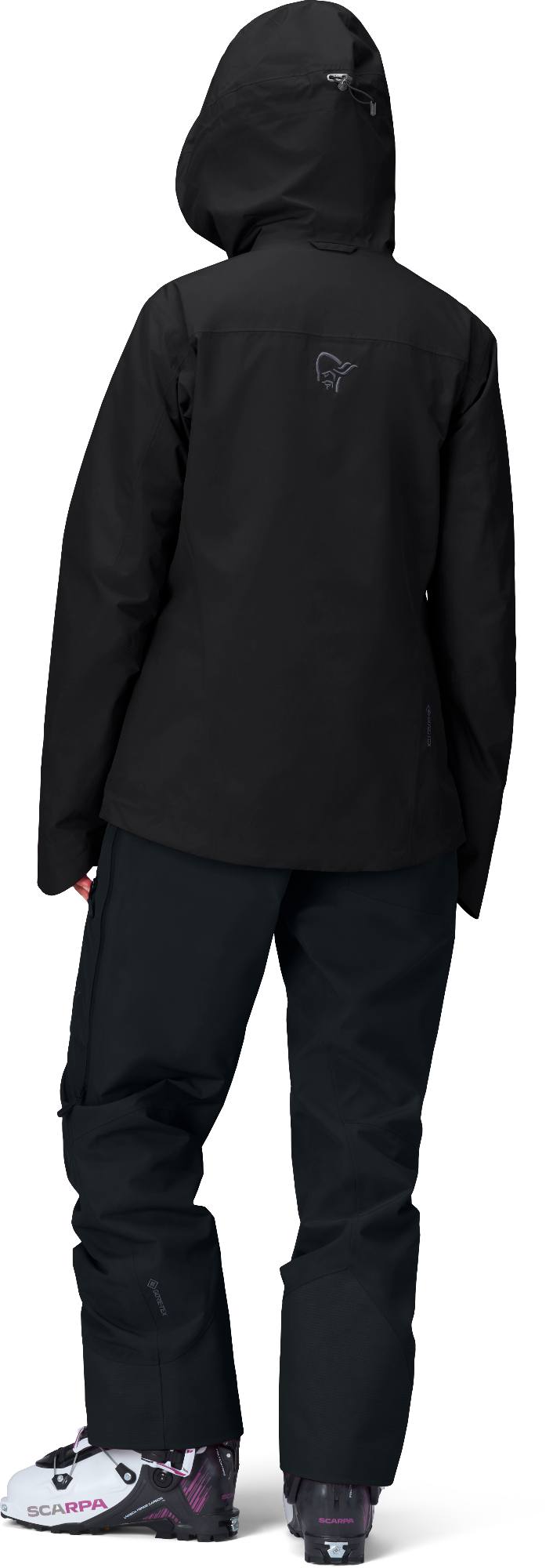 Norrøna Women's Lofoten GTX Insulated Jacket Caviar 02