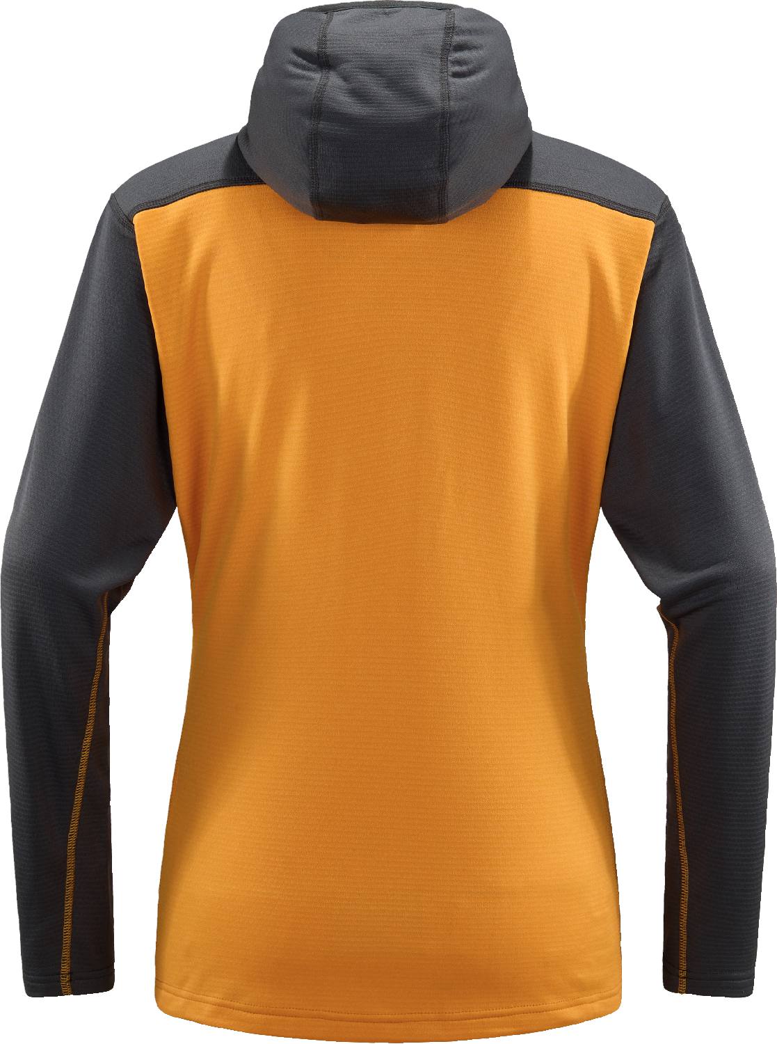 Haglöfs Women's ROC Flash Mid Hood Magnetite/Sunny yellow 02