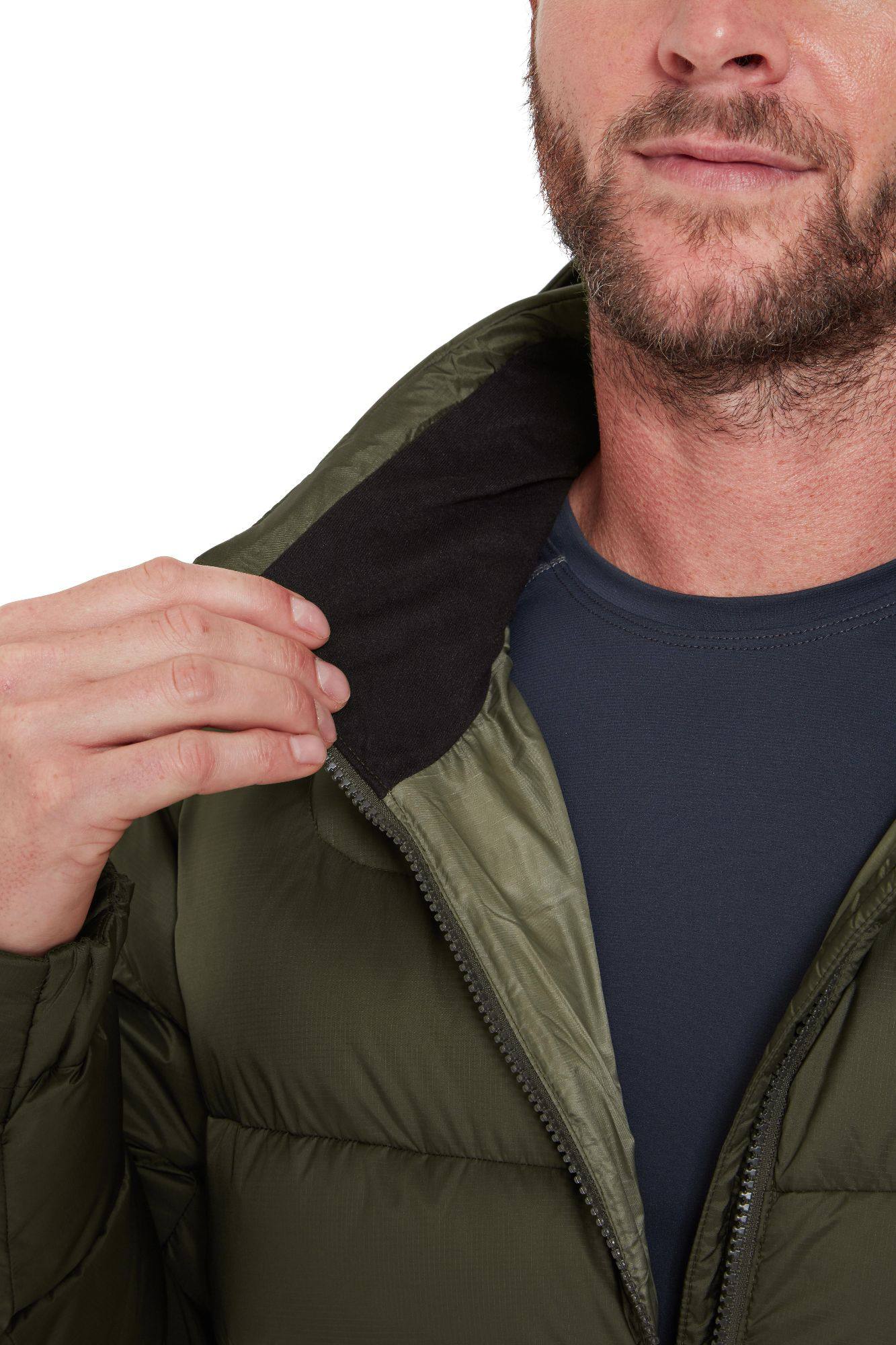 Rab Men's Ascent Jacket - Miesten untuvatakki Musta 14