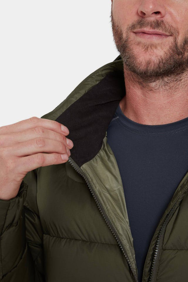 Rab Men's Ascent Jacket - Miesten untuvatakki Army Green 14