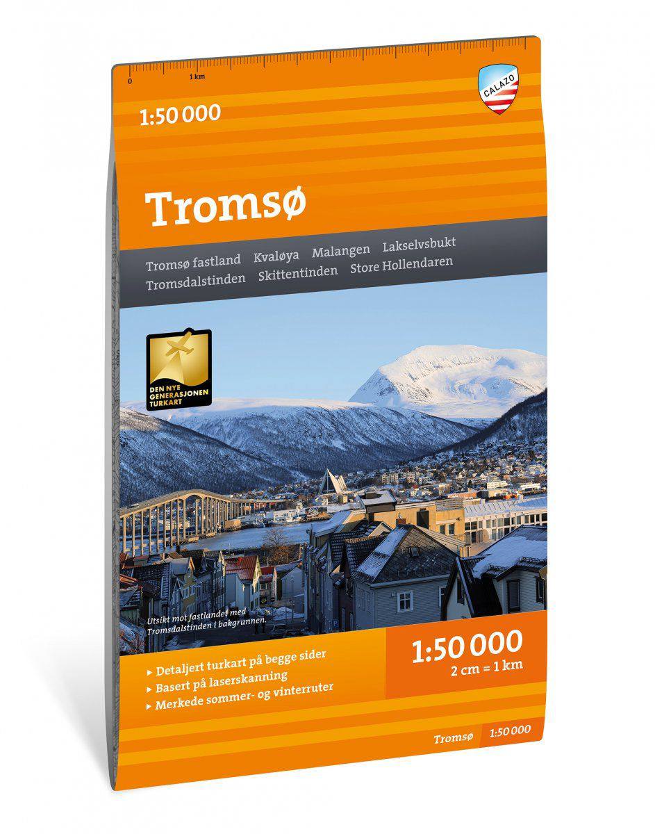 Calazo Tromsø 1:50 000