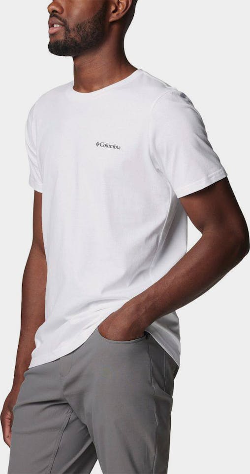 Columbia Men's Rapid Ridge II Back Graphic Tee Valkoinen 01