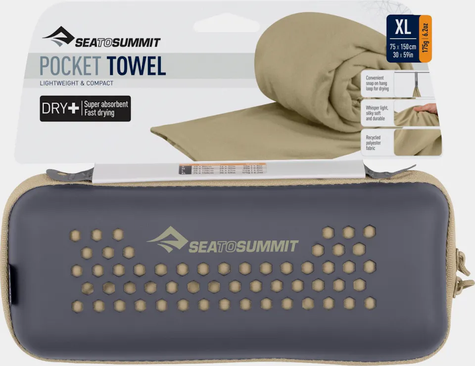 Sea To Summit Pocket Towel XL Desert 03
