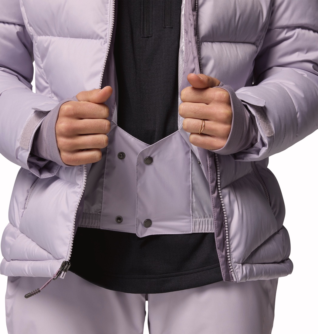 Columbia Women's Abbott Peak II Insulated Jacket Antique Mauve, Nocturnal 05