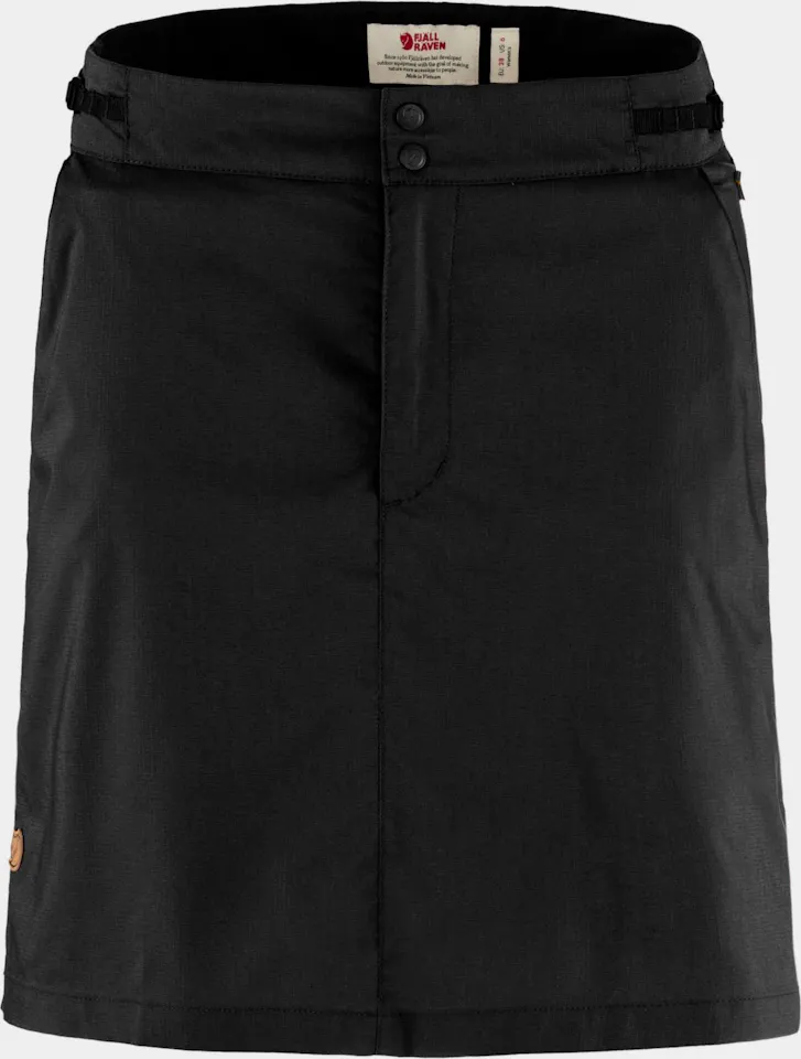 Fjällräven Women's Abisko Hike Skort Black 01
