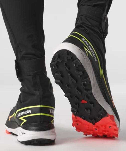 Salomon Winter Cross Spike Black / Red 10