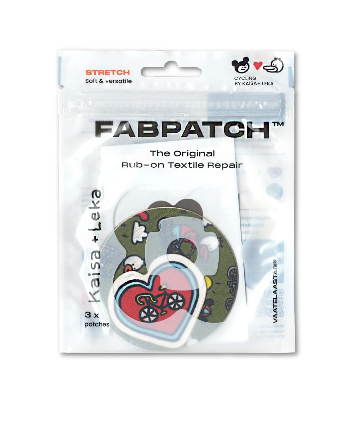 FabPatch Vaatelaastari Cycling  02