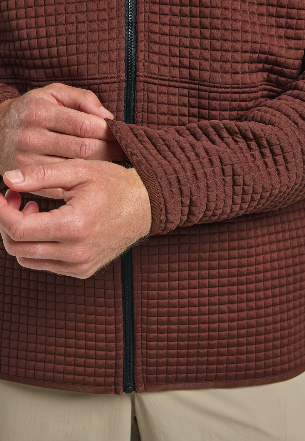 Jack Wolfskin Men's Mogari Hooded Jacket Dark Rust 10