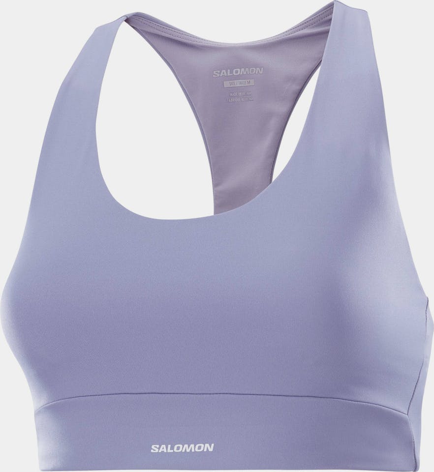 Salomon Shakeout Core Bra Blue Granite 01