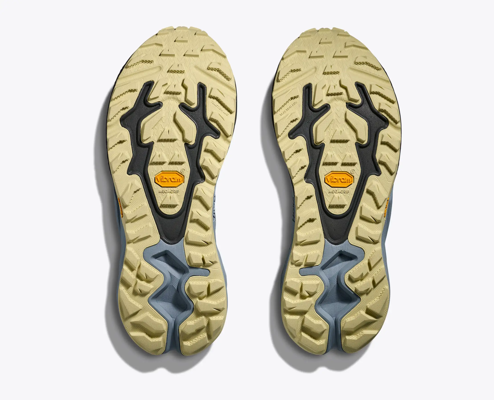 Hoka Men's Mafate Hike Mineral Blue / Tumeric 06