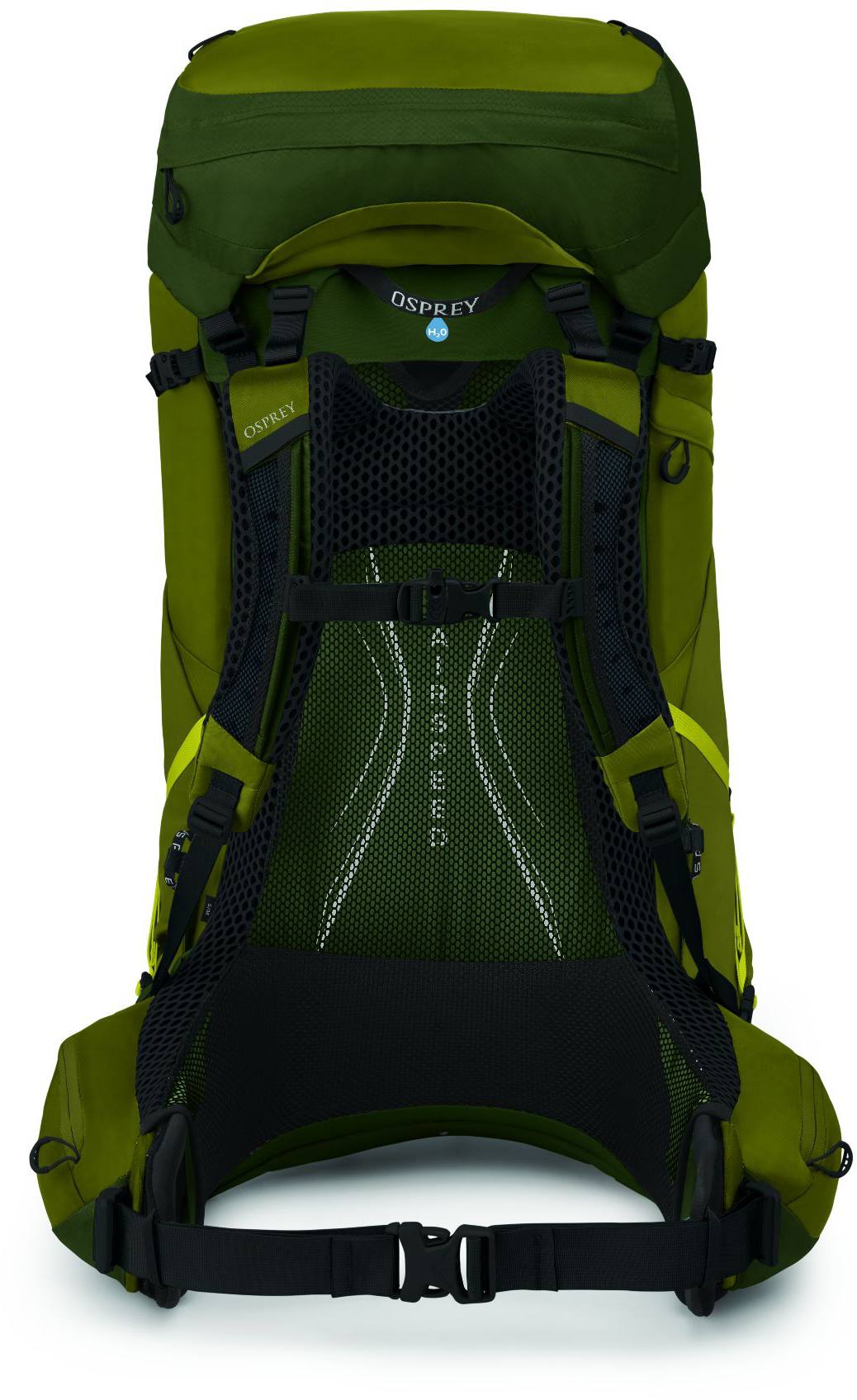 Osprey Atmos AG LT 65, Hanwag Men's Nazcat II GTX Musta 04