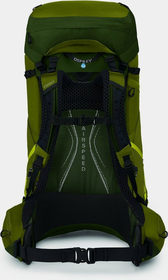 Osprey Atmos AG LT 65, Hanwag Men's Nazcat II GTX Musta 08