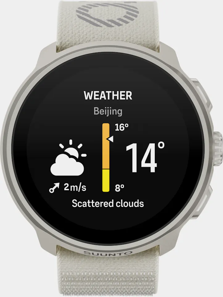 Suunto Run Frost Grey With Silicon Strap 19