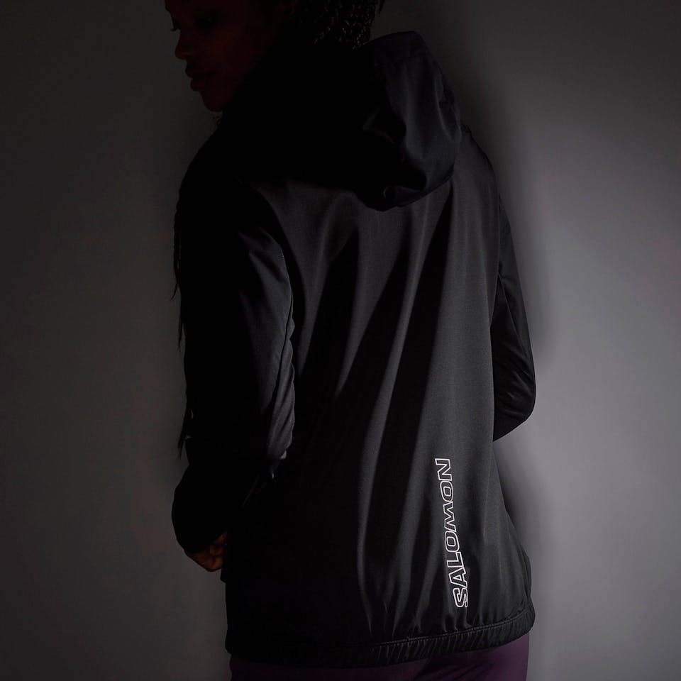 Salomon Women's Light Shell Jacket Black 05