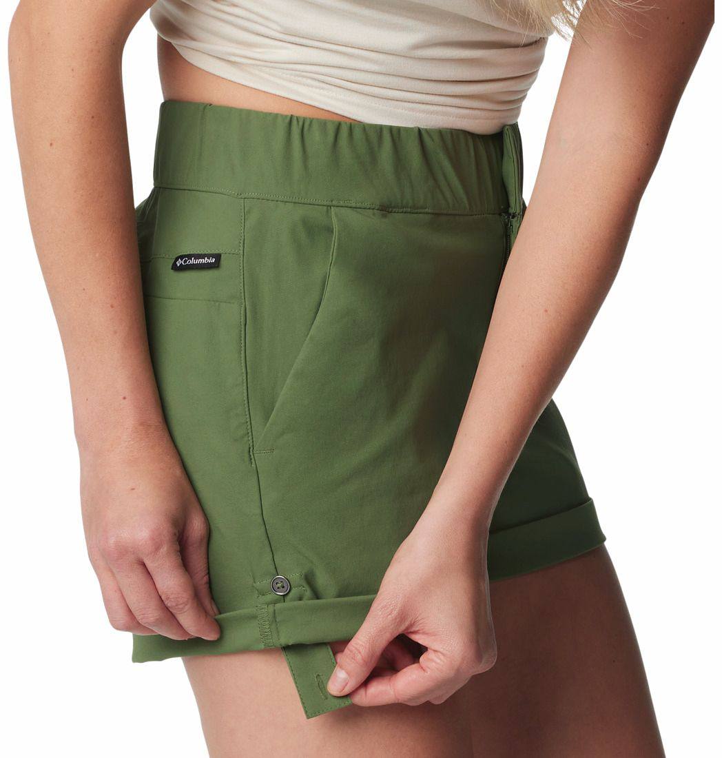 Columbia Women's Firwood Camp II Shorts Canteen Spaced Diamond 05