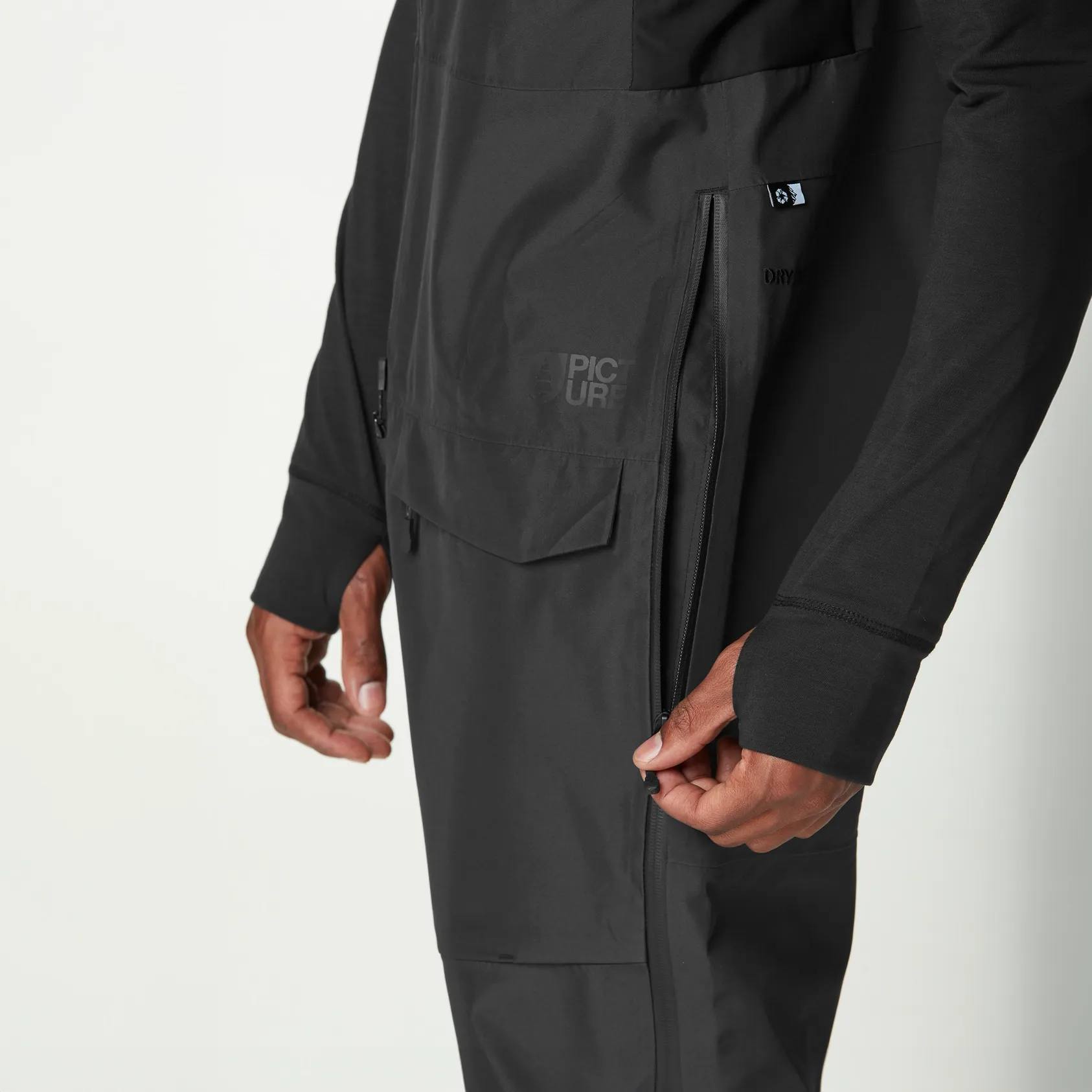 Picture Organic Clothing Men's Ozonn 3L Bib Black 05