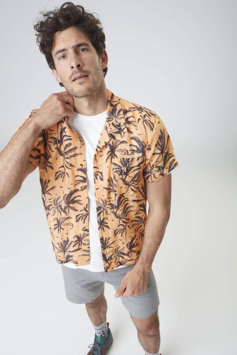 Picture Organic Clothing Mokara shirt ss Orange 04