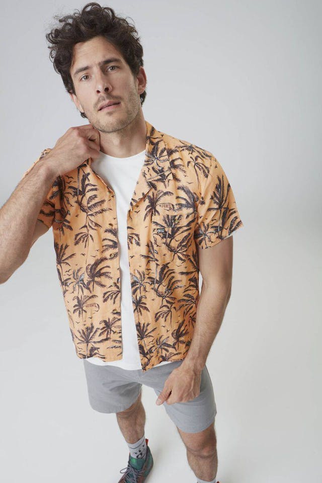 Picture Organic Clothing Mokara shirt ss Orange 04