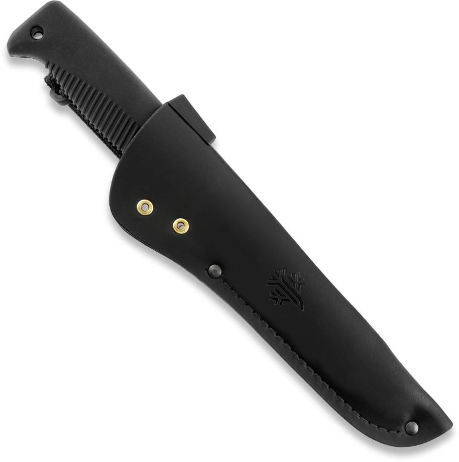 Peltonen Knives Ranger Knife M95 with a leather sheath, Uncoated Blade  03