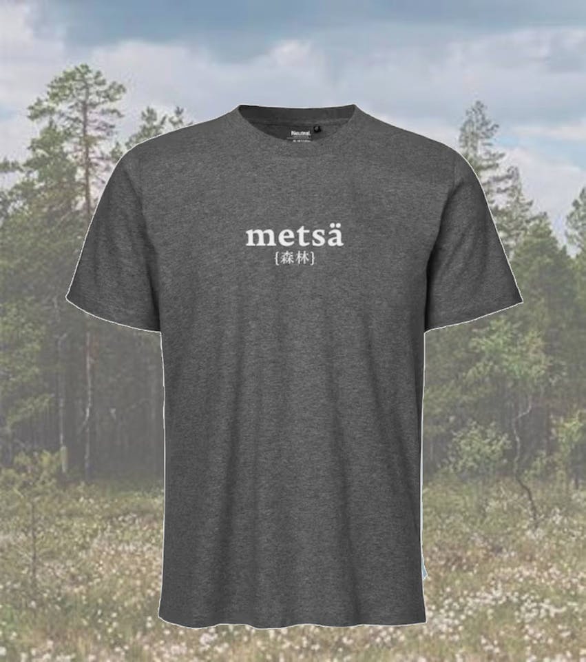 Scandinavian Outdoor Metsänsuojelija sertifikaatti ja Metsä-Teepaita Dark grey 02