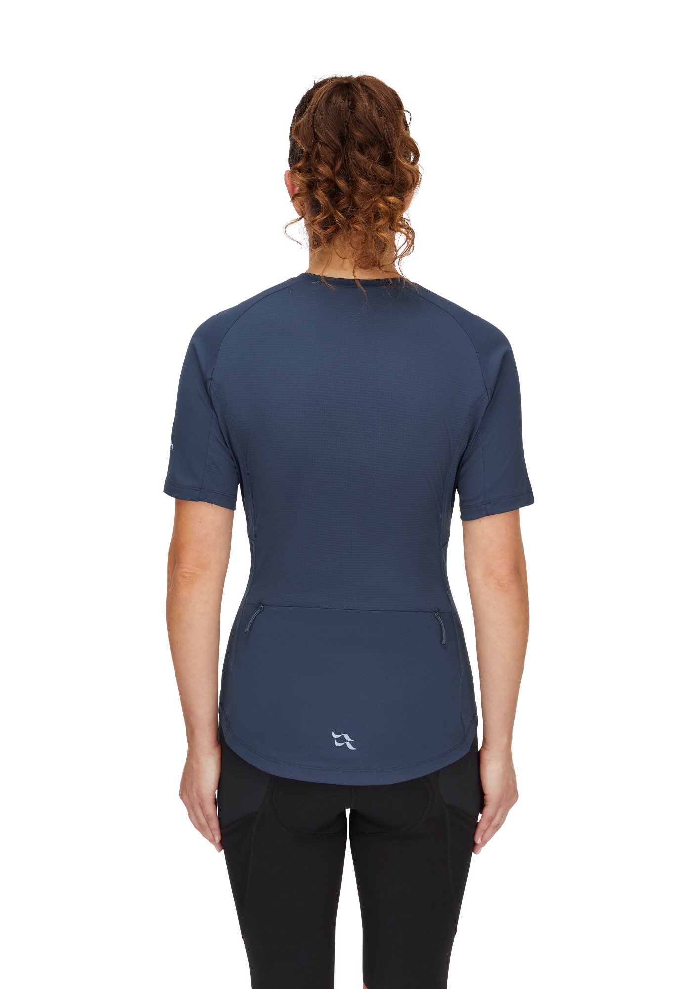 Rab Women's Cinder Tract Jersey Tempest Blue 04