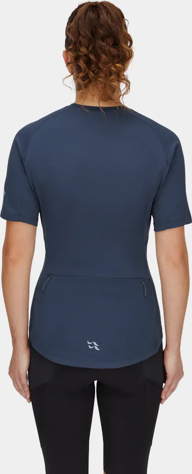 Rab Women's Cinder Tract Jersey Tempest Blue 04