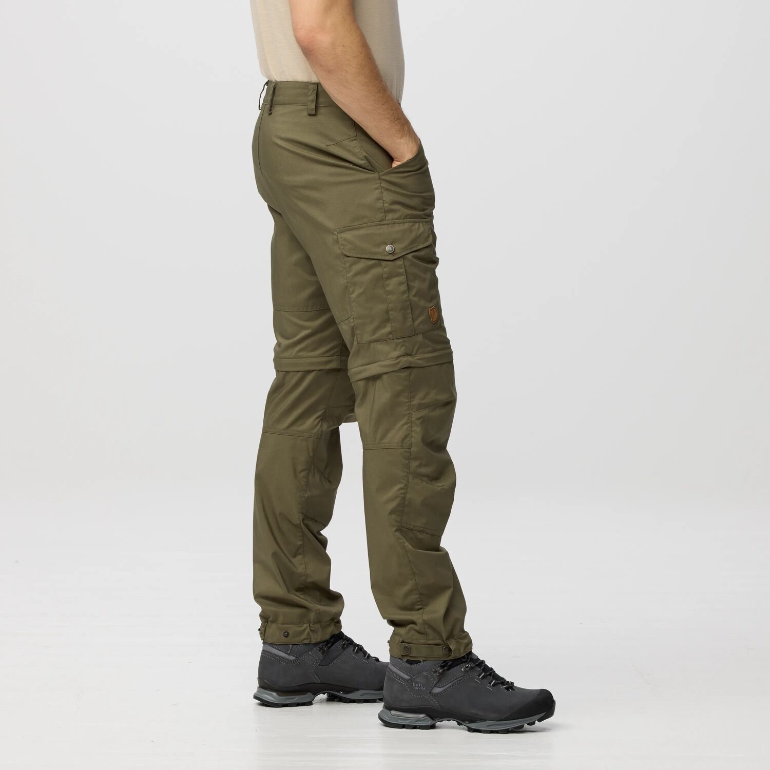 Fjällräven Men's Vidda Pro Lite Zipoff Trousers Fossil 05