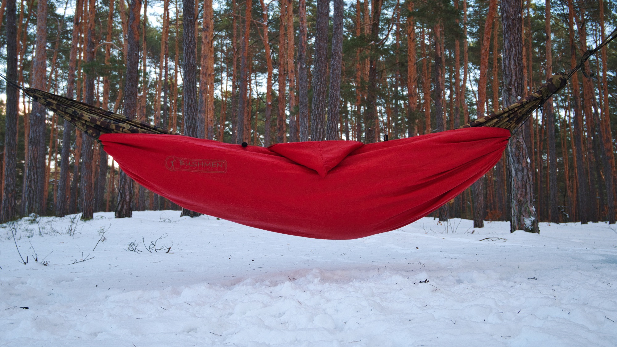 Bushmen Easy Underquilt 2,2m Green / Red 06