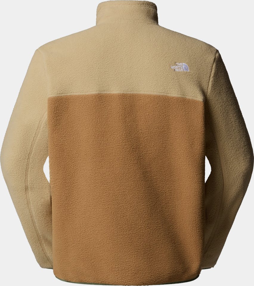 The North Face Men's Yumiori 1/4 Zip Utility Brown/Khaki Sto 02