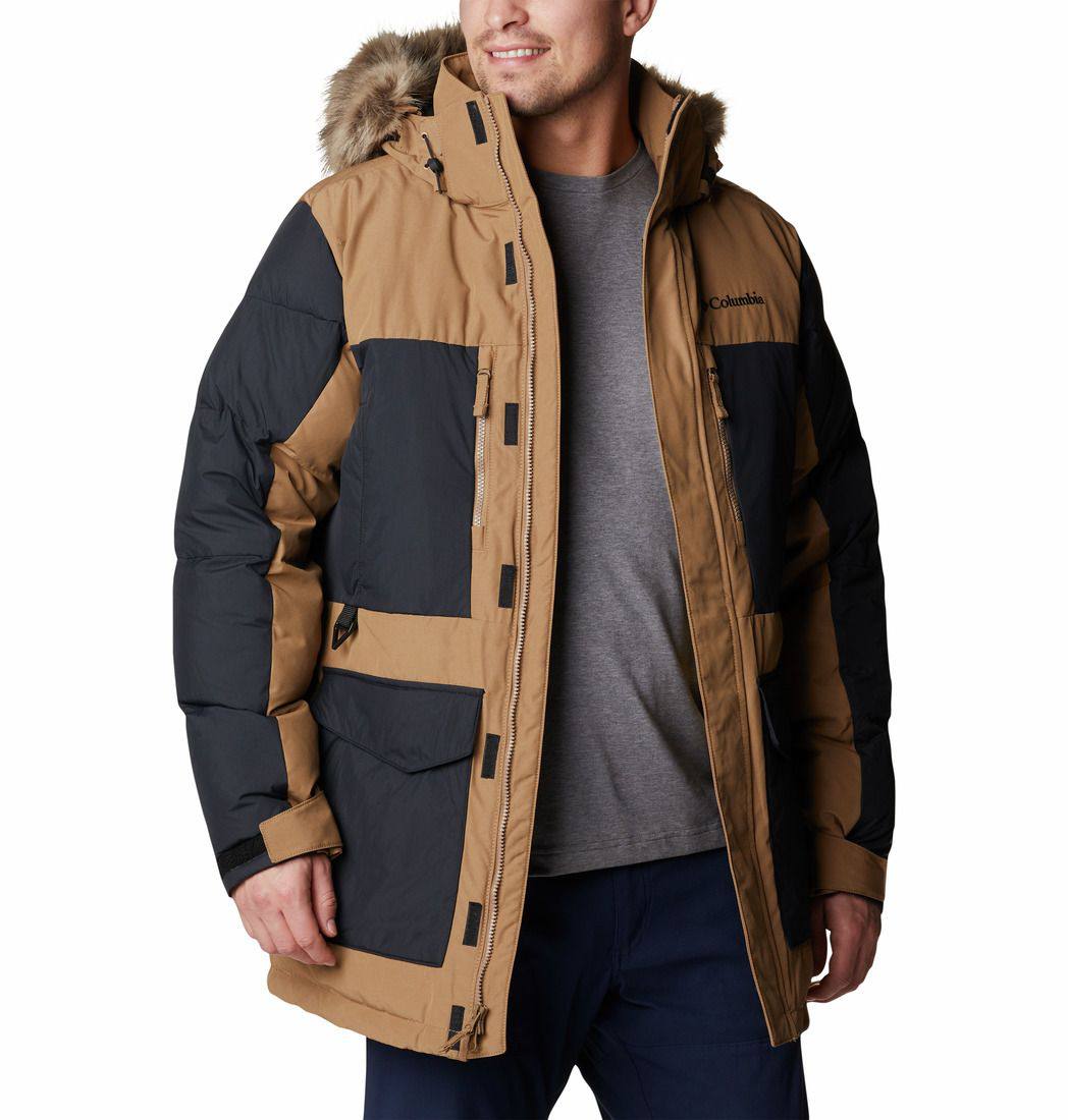 Columbia Men's Marquam Peak Fusion Parka Ruskea/Musta 06
