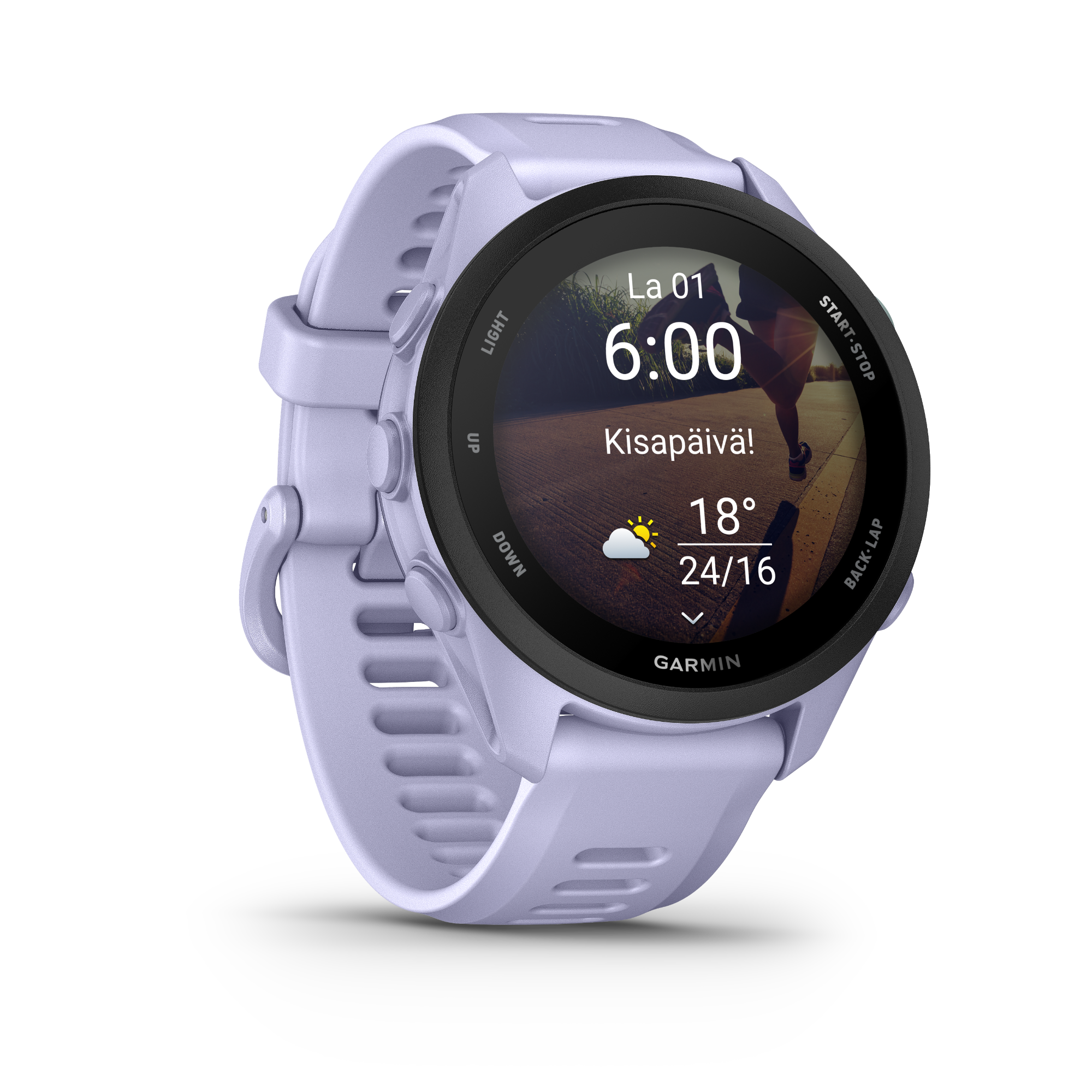 Garmin Forerunner 70 Cool Lavender  12