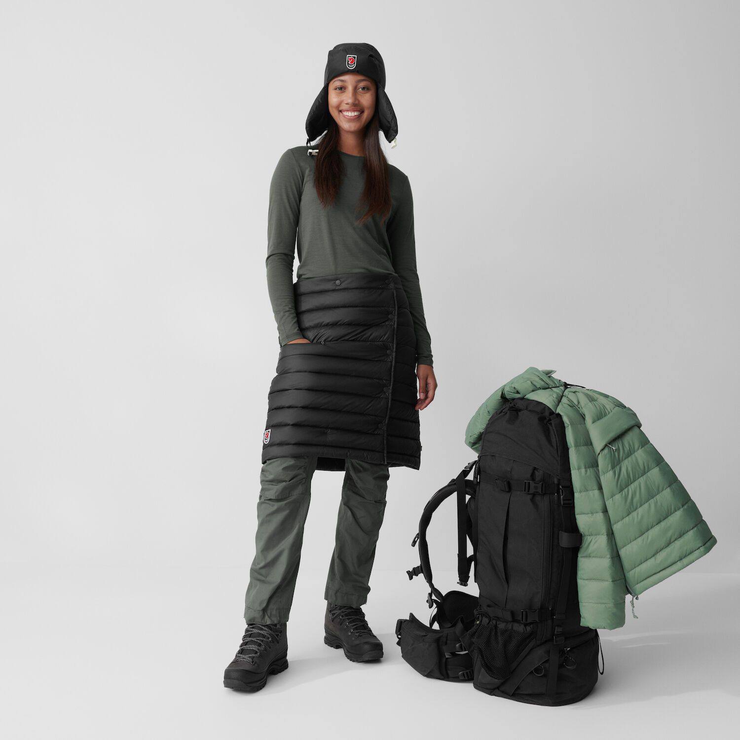 Fjällräven Expedition Pack Down Skirt Black 03