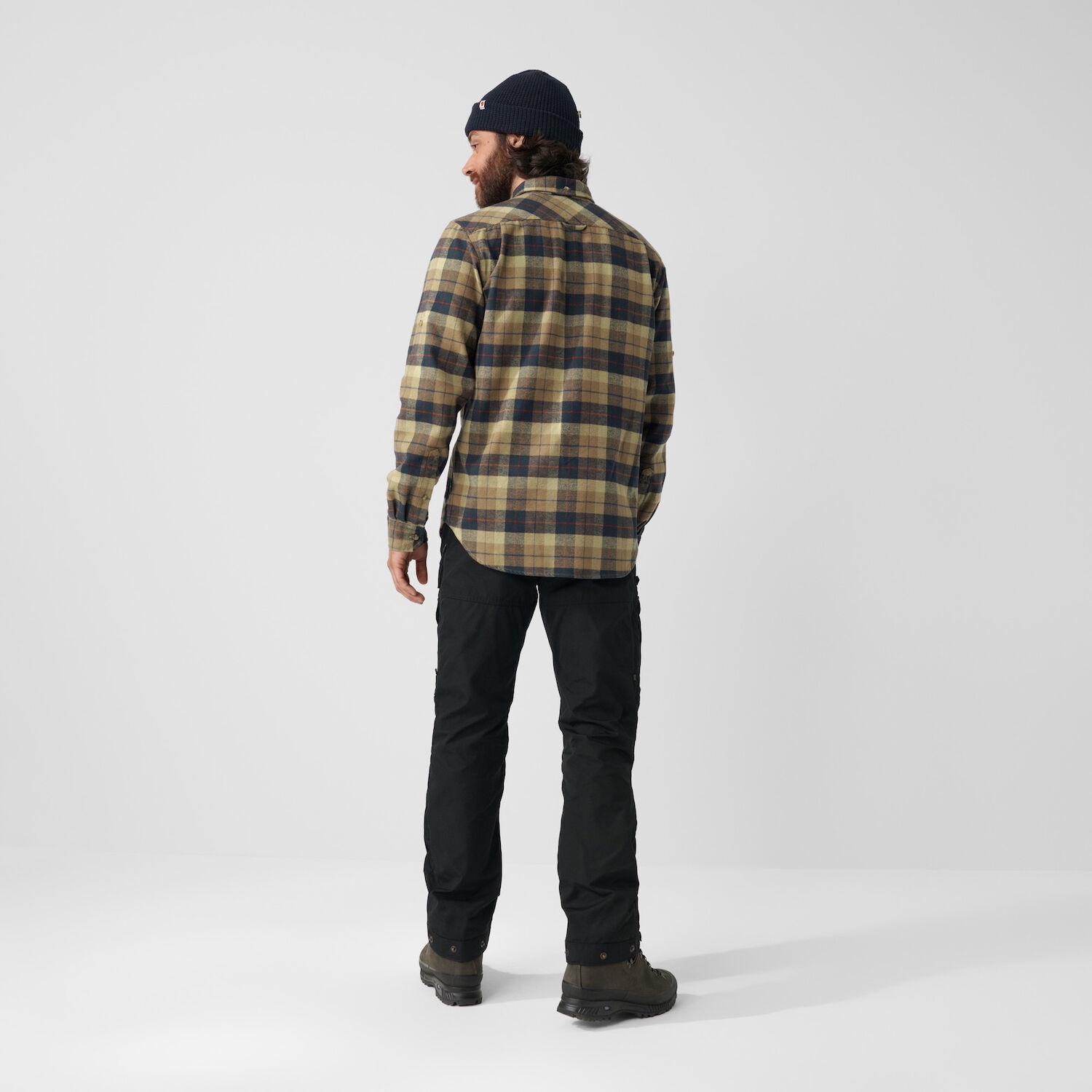 Fjällräven Singi Heavy Flannel Shirt Chalk/Navy 06