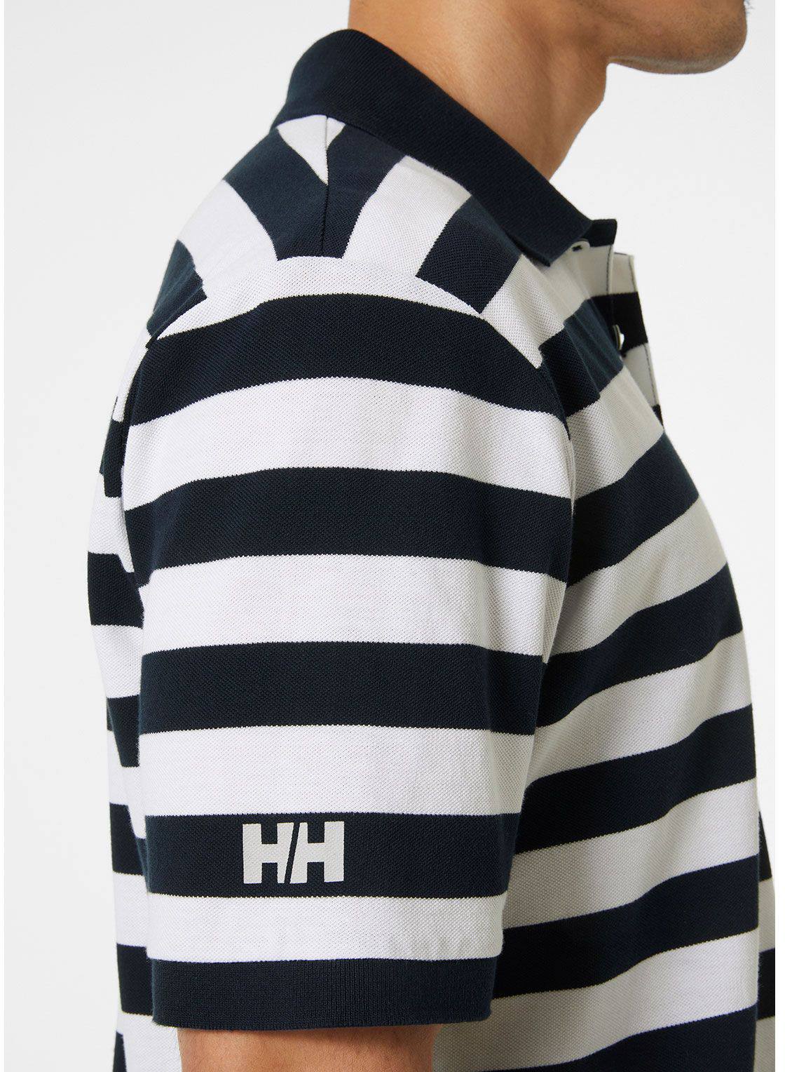 Helly Hansen Men's Koster Polo Navy / Valkoinen 06