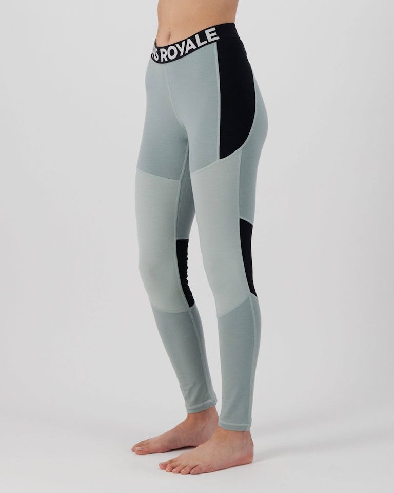 Mons Royale Olympus 3.0 W Legging Glacier Green 04