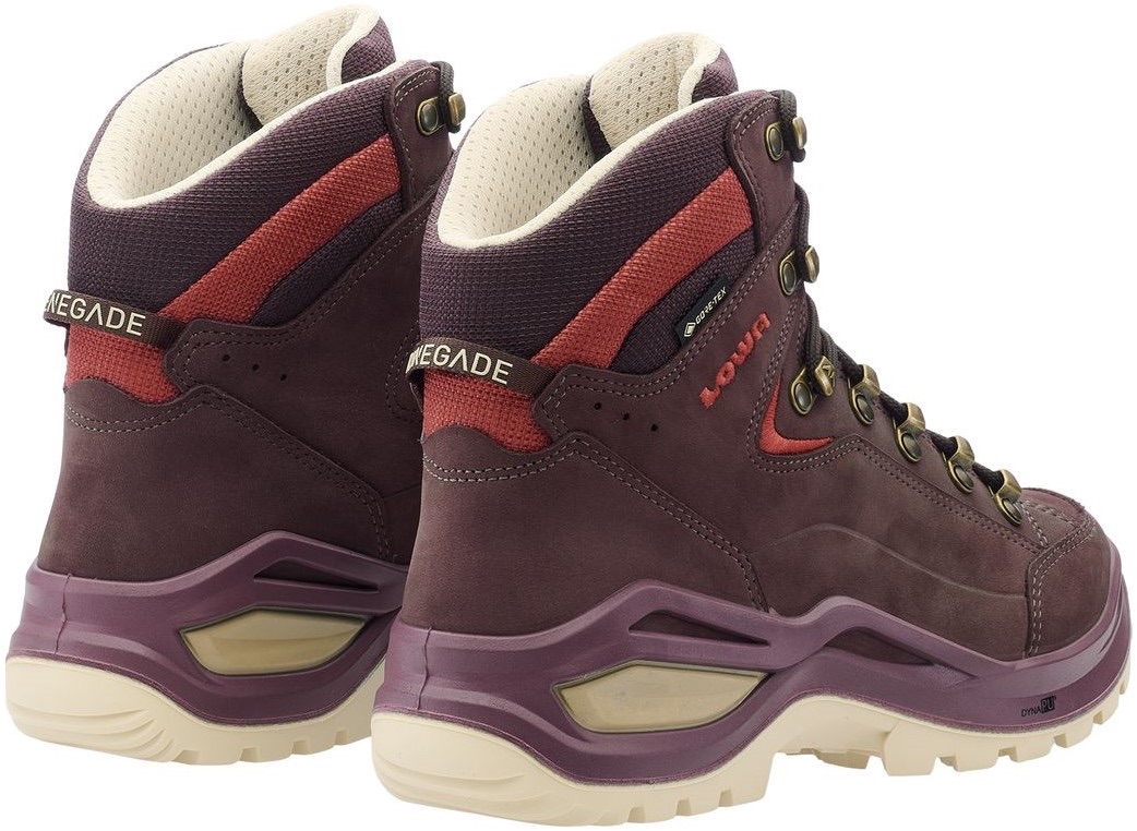 Rab Women's Namche GTX Jacket ja Lowa Women's Renegade Evo Mid GTX Musta 13