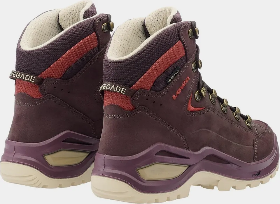 Rab Women's Namche GTX Jacket ja Lowa Women's Renegade Evo Mid GTX Musta 13